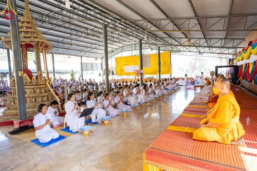 ภาพ No.106553:พิธีทอดผ้าป่าทำนุบำรุงศาสนสถาน ณ วัดใหม่นพรัตน์ ต.เนินมะปราง  อ.สองพี่น้อง จ.สุพรรณบุรี วันที่ 5 มกราคม พ.ศ. 2567