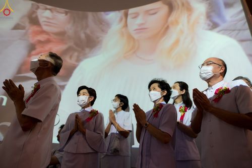 ภาพ No.103710:พิธีเปิดห้องนิทรรศการเพื่อสันติภาพโลก World Peace Lies Within ONE MAN'S VISION   วาระอายุวัฒนมงคล 83 ปี หลวงพ่อทัตตชีโว ณ ชั้น 2 อาคาร 100 ปี คุณยายอาจารย์ฯ วัดพระธรรมกาย วันพฤหัสบดีที่ 21 ธันวาคม พ.ศ. 2566