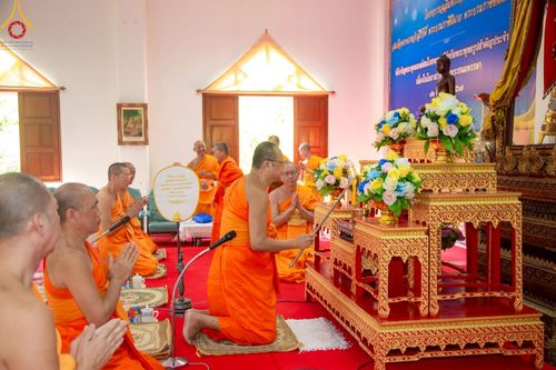 ภาพ No.216349:วันเสาร์ที่ 5 เมษายน พ.ศ. 2568 พิธีขอบรรพชา พิธีขอสรณคมน์และศีล พิธีขอนิสสัย พิธีถวายบาตร ในโครงการบรรพชาสามเณรฟื้นฟูพระพุทธศาสนาทั่วไทย  ณ วัดพระพุทธบาท ราชวรมหาวิหาร ต.ขุนโขลน อ.พระพุทธบาท จ.สระบุรี