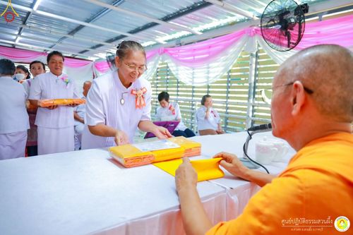 ภาพ No.86761:พิธีทอดผ้าป่าสมทบทุนสร้างอาคารปฏิบัติธรรม  วันอาทิตย์ที่ 26 สิงหาคม พ.ศ. 2566  ณ ศูนย์ปฏิบัติธรรมสวนผึ้ง จ.ราชบุรี