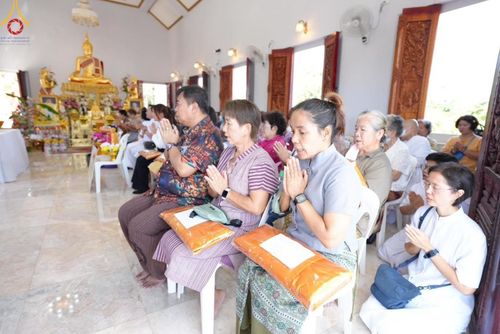 ภาพ No.167183:พิธีทอดกฐิน ณ วัดป่าสวนพฤกษชาติ ต.ทุ่งโพธิ์ อ.นาดี จ.ปราจีนบุรี ในโครงการกฐินสามัคคีทั่วไทย 30,000 วัด บูชาธรรม 80 ปี หลวงพ่อธัมมชโย โดยคณะศิษยานุศิษย์วัดพระธรรมกาย วันที่ 24 ตุลาคม พ.ศ. 2567