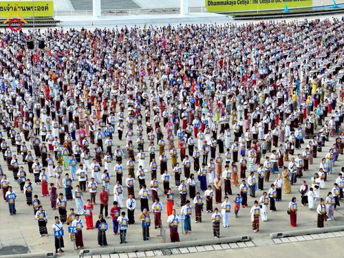 ภาพ No.232783:วันอาทิตย์ที่ 6 กรกฏาคม พ.ศ. 2568 พิธีสวดธัมมจักกัปปวัตตนสูตร เมียนมา ครั้งที่ 8 ณ มหาธรรมกายเจดีย์ วัดพระธรรมกาย