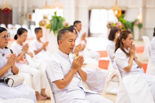 ภาพ No.174264:พิธีทอดกฐินกตัญญูบูชาธรรม ณ พระมหาเจดียทัตตชีโว ศูนย์อบรมเยาวชนกาญจนบุรี ในโครงการกฐินสามัคคีทั่วไทย 30,000 วัด บูชาธรรม 80 ปี หลวงพ่อธัมมชโย โดยคณะศิษยานุศิษย์วัดพระธรรมกาย วันที่ 9 พฤศจิกายน พ.ศ. 2567