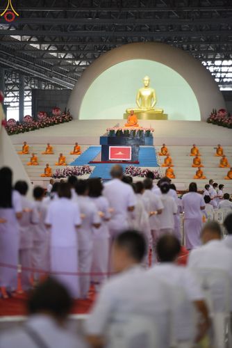 ภาพ No.89030:พิธีทอดผ้าป่าสมทบกฐินครั้งที่ 2 วันศุกร์ที่ 29 กันยายน พ.ศ. 2566 วันเพ็ญขึ้น 15 ค่ำ เดือน 10 ณ ห้องแก้วสารพัดนึก 1 วัดพระธรรมกาย