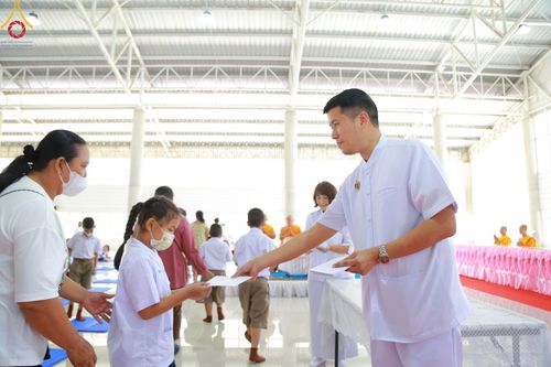 ภาพ No.97542:พิธีทอดกฐินสามัคคีเพื่อสร้างกำแพงแก้ว ณ ธุดงคสถานนครสวรรค์  วันที่ 19 พฤศจิกายน พ.ศ. 2566