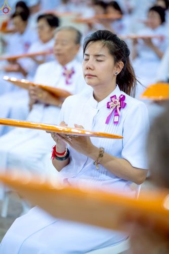 ภาพ No.240675:วันพุธที่ 27 สิงหาคม พ.ศ. 2568 พิธีทอดผ้าป่าเพื่อสร้างอาคาร  82 ปี หลวงพ่อธัมมชโย สมทบกฐินวัดพระธรรมกาย และกฐิน 30,000 วัดทั่วประเทศ ครั้งที่ 1