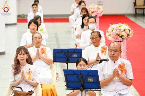 ภาพ No.229042:วันอาทิตย์ที่ 15 มิถุนายน พ.ศ. 2568 พิธีทอดผ้าป่าทุนพัฒนาพระมหาเปรียญ และทุนเผยแผ่พระพุทธศาสนาไปทั่วโลก ณ ห้องสัมมนา SPD สภาธรรมกายสากล วัดพระธรรมกาย