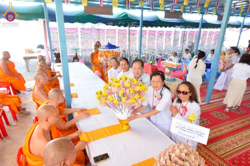 ภาพ No.221077:วันเสาร์ที่ ๒๖ เมษายน พ.ศ. ๒๕๖๘ พิธีทอดผ้าป่าสามัคคี สมทบทุนสร้างหอฉัน ครั้งที่ ๑๑ ณ ศูนย์การศึกษาจอมบึง ต.รางบัว อ.จอมบึง จ.ราชบุรี