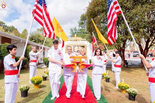 ภาพ No.263080:วันอาทิตย์ที่ 19 ตุลาคม พ.ศ. 2568 พิธีทอดกฐินสามัคคี ณ วัดพระธรรมกายจอร์เจีย  ประเทศสหรัฐอเมริกา 