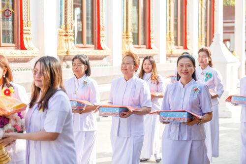 ภาพ No.189554:พิธีทอดผ้าป่าทำนุบำรุงศาสนสถาน ในโครงการธรรมยาตรา กตัญญูบูชา มหาปูชนียาจารย์ พระมงคลเทพมุนี(สด จนฺทสโร) พระผู้ปราบมาร อนุสรณ์สถาน 7 แห่ง ปีที่ 13 ณ วัดสองพี่น้อง ต.ต้นตาล อ.สองพี่น้อง จ.สุพรรณบุรี วันที่ 5 มกราคม พ.ศ. 2568