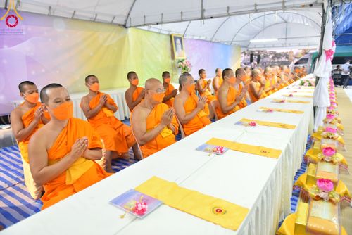 ภาพ No.116482:พิธีถวายภัตตาหารเป็นสังฆทาน แด่คณะพระธรรมยาตรา ปีที่ 12 วันที่ 22 มกราคม พ.ศ. 2567 ณ อนุสรณ์สถานบางนางแท่น จ.นครปฐม