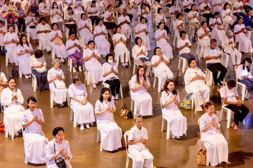 ภาพ No.217385:วันเสาร์ที่ 12 เมษายน พ.ศ. 2568 พิธีฉลองชัยชิตังเม สวดธัมมจักกัปวัตนสูตร ครบ 7,277,818,181 จบ ณ วัดพระธรรมกาย จังหวัดปทุมธานี