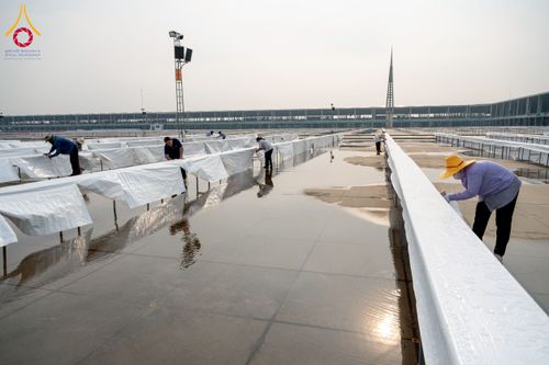 ภาพ No.217718:วันที่ 10-14 เมษายน พ.ศ. 2568 เจ้าหน้าที่อาสาสมัคร เตรียมงานวันคุ้มครองโลก ชุดที่ 2 วัดพระธรรมกาย จ.ปทุมธานี