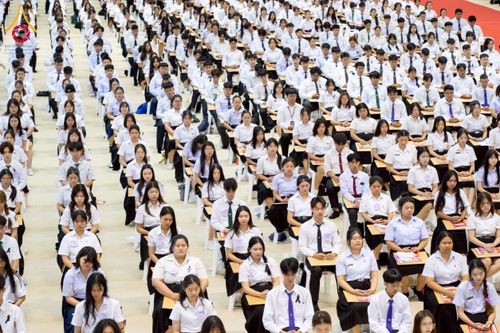 ภาพ No.273278:วันที่ 23 พฤศจิกายน พ.ศ. 2568 การสอบตอบปัญหาธรรมะ ทางก้าวหน้า "ระดับอุดมศึกษา" ณ ห้องแก้วสารพัดนึก 1 สภาธรรมกายสากล วัดพระธรรมกาย จ.ปทุมธานี