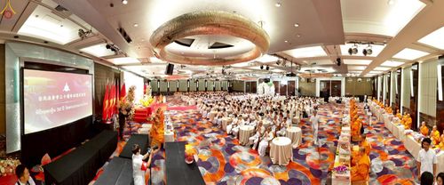 ภาพ No.271428:วันอาทิตย์ที่ 26 ตุลาคม พ.ศ. 2568 พิธีกล่าวสุนทรพจน์รวมสงฆ์ 3 นิกาย  ในวาระครบรอบ 30 ปีวัดพระธรรมกายไทเป