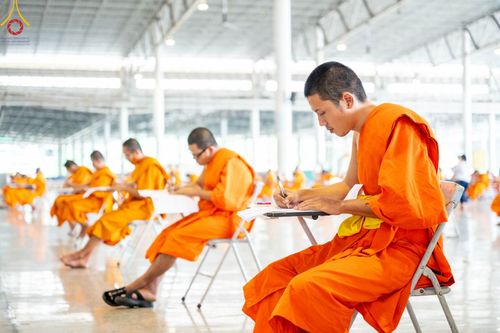 ภาพ No.91341:พิธีสอบธรรมสนามหลวง นักธรรมชั้นตรี วันที่ 23-26 ตุลาคม พ.ศ. 2566 ณ วัดพระธรรมกาย