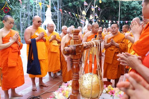 ภาพ No.61566:พิธีตัดลูกนิมิตผูกพัทธสีมา อุโบสถจิตตะอริยศุภกุล วันพฤหัสบดีที่ ๑๘ เมษายน พ.ศ.๒๕๖๗ ณ วัดกิ่วลม ตำบลบ่อหลวง อำเภอฮอด จังหวัดเชียงใหม่