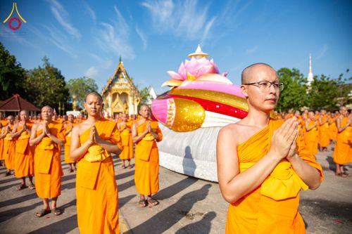 ภาพ No.211345:วันอาทิตย์ที่ 16 มีนาคม พ.ศ. 2568 ธรรมยาตราอัญเชิญพระบรมสารีริกธาตุ รอบเมืองปัตตานี ประดิษฐาน ณ ปทุมเจดีย์ เจดีย์พระพุทธเจ้า 5 พระองค์  ศูนย์อบรมเยาวชนปัตตานี