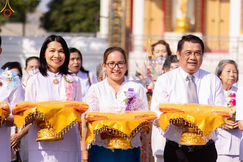 ภาพ No.113944:พิธีทอดผ้าป่าทำนุบำรุงศาสนสถาน ณ วัดเกิดการอุดม ต.คลองสาม อ.คลองหลวง จ.ปทุมธานี วันที่ 17 มกราคม พ.ศ. 2567