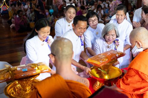 ภาพ No.100673:พิธีทอดกฐินสามัคคีทั่วไทย 5,000 วัด ณ วัดท่าลาดเหนือ จ.ฉะเชิงเทรา วันที่ 26 พฤศจิกายน พ.ศ. 2566