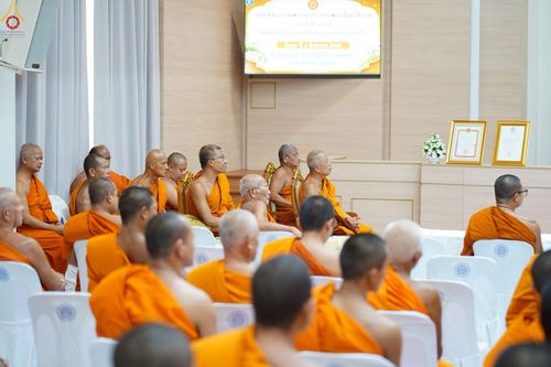 ภาพ No.236993:วันพุธที่ 6 สิงหาคม พ.ศ. 2568 ขึ้น 12 ค่ำ เดือน 5 การประชุมพระสังฆาธิการและพระนวกะ ในเขตปกครองคณะสงฆ์อำเภอเขาชัยสน  และอำเภอบางแก้ว ประจำปี ๒๕๖๘ ณ ศูนย์ปฏิบัติธรรมพัทลุง ตำบลควนขนุน อำเภอเขาชัยสน จังหวัดพัทลุง