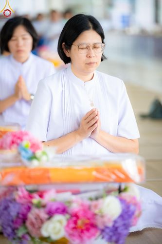 ภาพ No.168664:พิธีถวายภัตตาหารเมนูสวรรค์ ณ หอฉันคุณยายอาจารย์ วัดพระธรรมกาย ในวันเสาร์ที่ 9 พฤศจิกายน พ.ศ. 2567