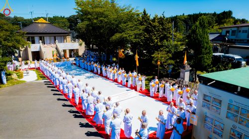 ภาพ No.148270:พิธีปฐมอุปสมบท สมโภชอุโบสถ บูชาธรรม 80 ปี หลวงพ่อธัมมชโย  วันอาทิตย์ที่ 11 สิงหาคม พ.ศ. 2567 วัดพระธรรมกายโทชิหงิ ประเทศญี่ปุ่น