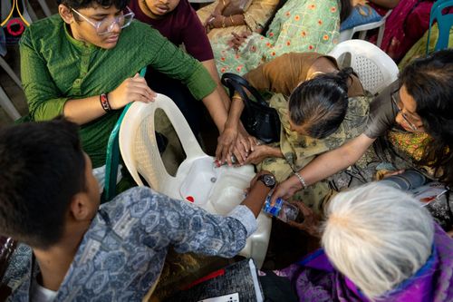 ภาพ No.98837:พิธีทอดกฐินสมทบ วัดพุทธธัมมะราชิกะ กรุงธากา ประเทศบังกลาเทศ วันอาทิตย์ที่ 26 พฤศจิกายน พ.ศ. 2566