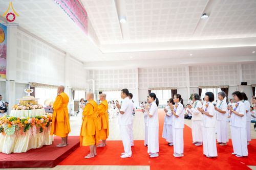 ภาพ No.254777:วันที่ 15 ตุลาคม พ.ศ. 2568 พิธีบรรจุพระบรมสารีริกธาตุภายในพระเกตุองค์พระประธาน สมโภชพระประธาน พระธรรมกาย ณ ศูนยอบรมเยาวชนกาญจนบุรี