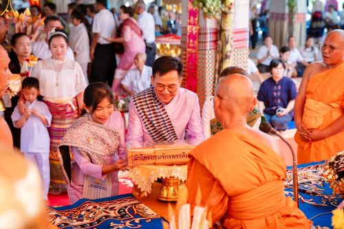 ภาพ No.91789:พิธีทอดกฐินสามัคคีทั่วไทย 5,000 วัด ณ วัดโนนพระแก้ว ต.น้ำโมง อ.ท่าบ่อ จ.หนองคาย  วันจันทร์ที่ 30 ตุลาคม พ.ศ. 2566