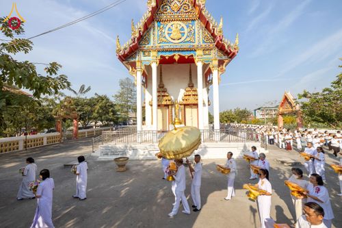 ภาพ No.204616:พิธีทอดผ้าป่าทำนุบำรุงศาสนสถาน ณ วัดเกิดการอุดม ตำบลคลองสาม อำเภอคลองหลวง จังหวัดปทุมธานี ในโครงการธรรมยาตรา กตัญญูบูชา มหาปูชนียาจารย์ พระมงคลเทพมุนี(สด จนฺทสโร) พระผู้ปราบมาร อนุสรณ์สถาน 7 แห่ง ปีที่ 13 วันที่ 30 มกราคม พ.ศ. 2568