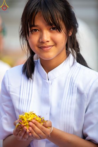 ภาพ No.113087:พิธีต้อนรับพระธรรมยาตรา ปีที่ 12 วันที่ 15 มกราคม พ.ศ. 2567 ณ วัดโบสถ์บน จ.นนทบุรี