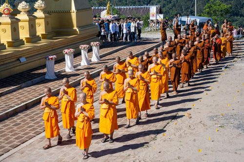 ภาพ No.91936:5 งานมหัคคตกุศล ณ วัดสิริวิเวก แขวงจำปาสัก สปป. ลาว วันที่ 1 พฤศจิกายน พ. ศ. 2566