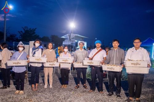 ภาพ No.118849:พิธีถวายภัตตาหารเป็นสังฆทาน แด่คณะพระธรรมยาตรา ปีที่ 12 วันที่ 26 มกราคม พ.ศ. 2567 ณ อนุสรณ์สถานบางปลา จ.นครปฐม