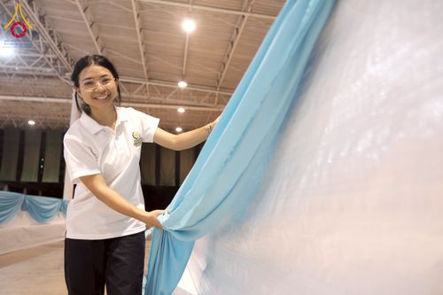 ภาพ No.213354:วันที่ 11-28 มีนาคม พ.ศ. 2568 เจ้าหน้าที่ และอาสาสมัคร เตรียมงานบุญวันคุ้มครองโลก ณ วัดพระธรรมกาย