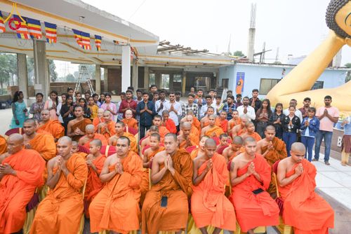 ภาพ No.179703:พิธีทอดกฐินสมทบ ณ วัดพุทธนานาชาติผาสุก (Buddha International Welfare Mission) เมืองพุทธคยา ประเทศอินเดีย วันที่ 10 พฤศจิกายน พ.ศ. 2567