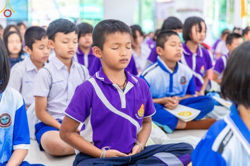 ภาพ No.104746:วันรวมพลังเด็กดี V-star ผู้นำฟื้นฟูศีลธรรมโลก จังหวัดแม่ฮ่องสอน วันพฤหัสบดีที่ 30 พฤศจิกายน พ.ศ. 2566 ณ ศูนย์ปฏิบัติธรรมขุนยวม อ.ขุนยวม จ.แม่ฮ่องสอน