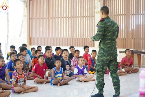 ภาพ No.61804:โครงการบรรพชาสามเณร เพื่อฟื้นฟูพระพุทธศาสนาทั่วไทย ณ ศูนย์อบรมที่พักสงฆ์บ้านร่มเย็น จ.นราธิวาส วันที่ 1 เมษายน พ.ศ. 2567