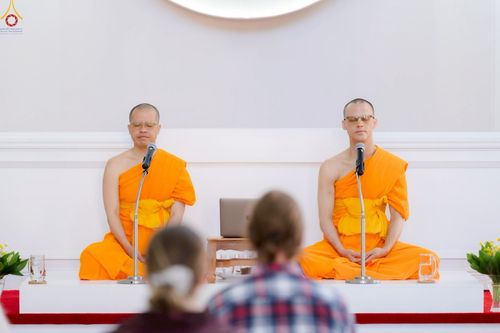 ภาพ No.228712:วันที่ 8 มิถุนายน พ.ศ. 2568 Meditation wisdom talks in Sweden 2025 ณ วัดพระธรรมกายนอร์ธสวีเดน เมือง Gävle