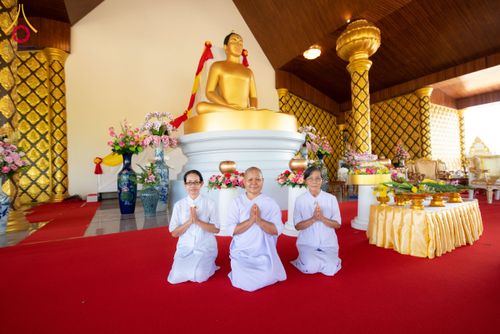 ภาพ No.210648:วันพฤหัสบดีที่ 13 มีนาคม พ.ศ. 2568  สมโภชพระประธานอุโบสถวัดป่าอุบลแก้ว จังหวัดอุบลราชธานี