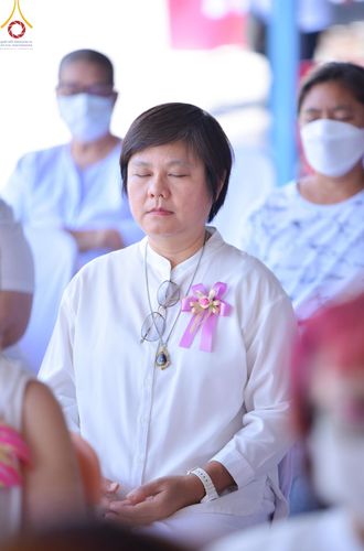 ภาพ No.142987:พิธีทอดผ้าป่าสามัคคีเพื่อสมทบทุนสร้างหอฉัน ๑๑๓ ปี  คุณยายอาจารย์มหารัตนอุบาสิกาจันทร์ขนนกยูง ครั้งที่ ๙ วันอาทิตย์ที่ ๓๐  มิถุนายน พ.ศ. ๒๕๖๗ ณ ศูนย์การศึกษาจอมบึง ต.รางบัว อ.จอมบึง จ.ราชบุรี