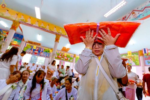 ภาพ No.268117:วันที่ 26 ตุลาคม พ.ศ. 2568 พิธีทอดกฐินสามัคคีทั่วไทย ณ วัดทุ่งสาย อ.ท่าตะเกียบ จ.ฉะเชิงเทรา โดยคณะศิษยานุศิษย์ บูชาธรรม 81 ปี หลวงพ่อธัมมชโย