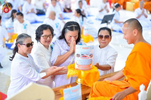 ภาพ No.216631:วันเสาร์ที่ 5 เมษายน พ.ศ. 2568 พิธีทอดผ้าป่าสามัคคีสร้างกุฎิสงฆ์ ณ ธุดงคสถานอำนาจเจริญ