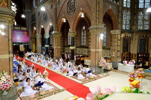 ภาพ No.271371:วันอาทิตย์ที่ 26 ตุลาคม พ.ศ. 2568 พิธีทอดกฐินสามัคคีวัดพระธรรมกายเนเธอร์แลนด์ กฐินเพื่อปฏิสังขรณ์ผนังรอบโบสถ์ อายุกว่า 135 ปี