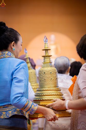 ภาพ No.327753:วันที่ 3 พฤษภาคม พ.ศ.2569 พิธีรับมอบพระบรมสารีริกธาตุ จากสาธารณรัฐแห่งสหภาพเมียนมา ณ ห้องแก้วสารพัดนึก วัดพระธรรมกาย