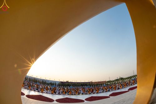 ภาพ No.116734:พิธีต้อนรับพระธรรมยาตรา ปีที่ 12 ณ อนุสรณ์สถานบางปลา จ.นครปฐม วันที่ 21 มกราคม พ.ศ. 2567
