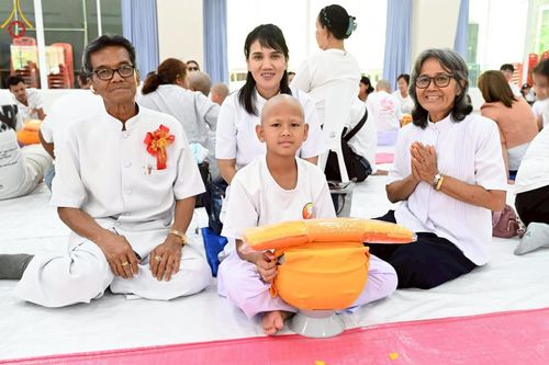 ภาพ No.213894:วันเสาร์ที่ 29 มีนาคม พ.ศ. 2568 พิธีตัดปอยผม ขอขมาผู้ปกครอง มอบบาตร-ผ้าไตร และพิธีบรรพชาสามเณร ณ ศูนย์ปฏิบัติธรรมจังหวัดระยอง (บ้านช่องลม) ต.บางบุตร อ.บ้านค่าย จ.ระยอง