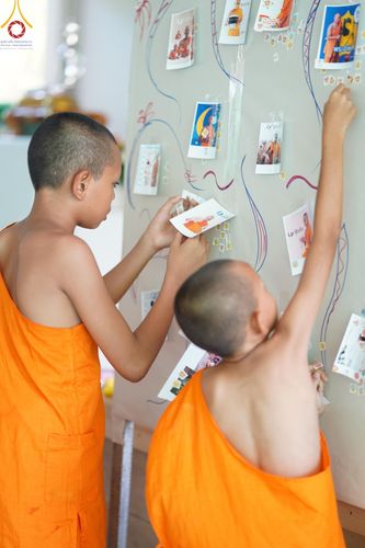 ภาพ No.61182:สามเณรออกบิณฑบาต และกิจกรรมอบรมสามเณร ในโครงการบรรพชาสามเณรฟื้นฟู พระพุทธศาสนาทั่วไทย ณ ศูนย์อบรมที่พักสงฆ์บ้านร่มเย็น จ.นราธิวาส วันที่ 2-15 เมษายน พ.ศ. 2567