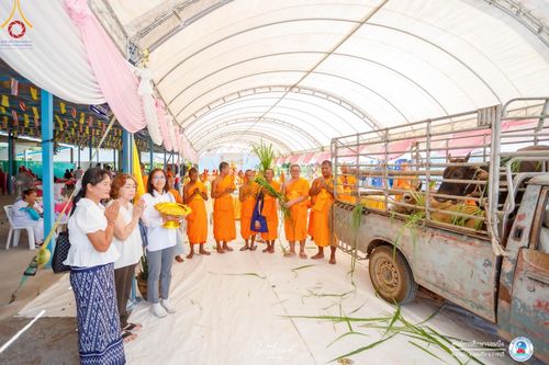 ภาพ No.161172:พิธีถวายมหาสังฆทาน 31 วัด , พิธีบุพเปตพลี , พิธีไถ่ชีวิตโค และ ปล่อยพันธ์ุปลาจำนวน 50,000 ชีวิต ณ ศูนย์การศึกษาจอมบึง ต.รางบัว อ.จอมบึง จ.ราชบุรี วันที่ 28 กันยายน พ.ศ. 2567