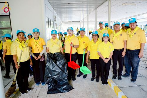 ภาพ No.226834:กิจกรรมจิตอาสาพัฒนา “เราทำความ ดี ด้วยหัวใจ” เนื่องในโอกาสวันพระบาทสมเด็จพระปกเกล้าเจ้าอยู่หัว ณ วัดพระธรรมกาย อ.คลองหลวง จ.ปทุมธานี วันพุธที่ 28 พฤษภาคม พ.ศ. 2568